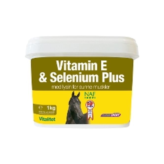 Bilde av NAF Vitamin E & Selenium Plus 1kg