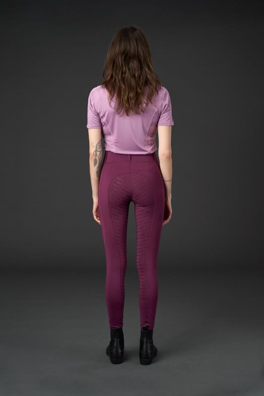 Equipage Kendra Fullgrip Ridetights Italian Plum