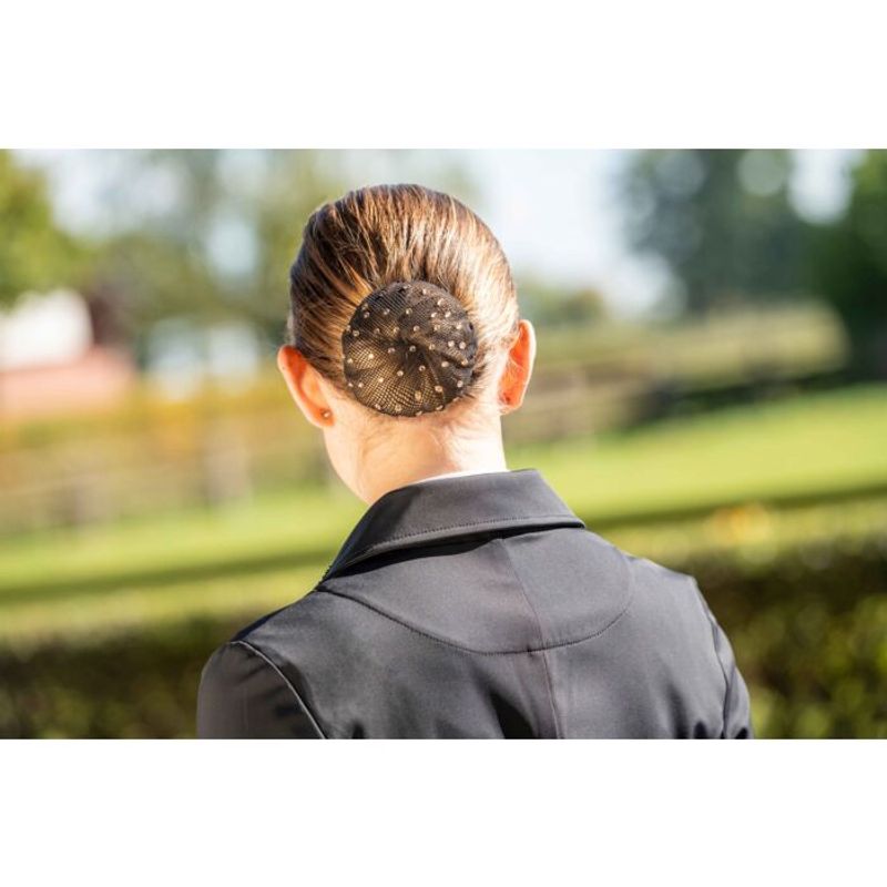HKM Hair Net Rosegolden Sparkle