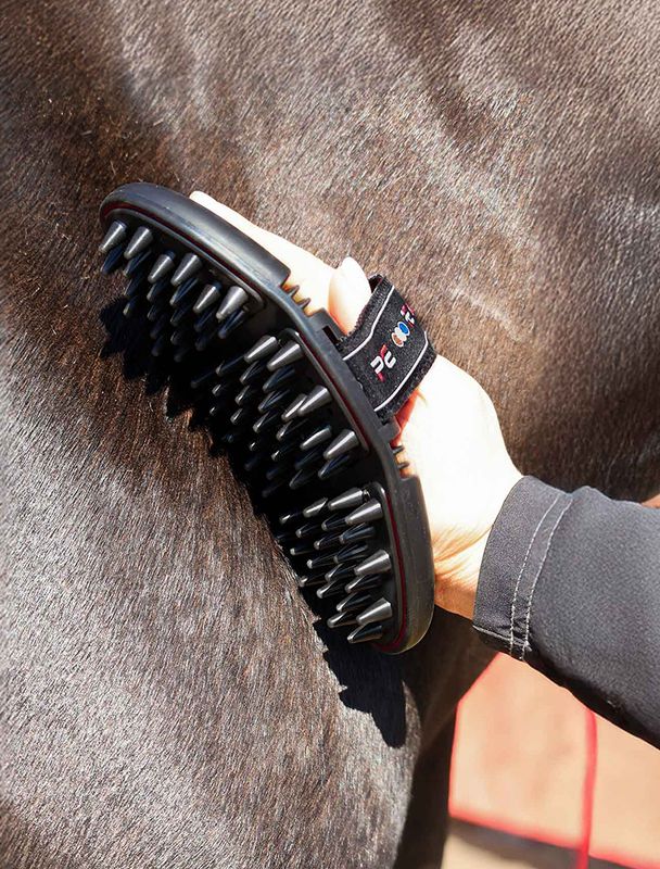 Premier Equine Soft-Touch Flexi Massage Brush