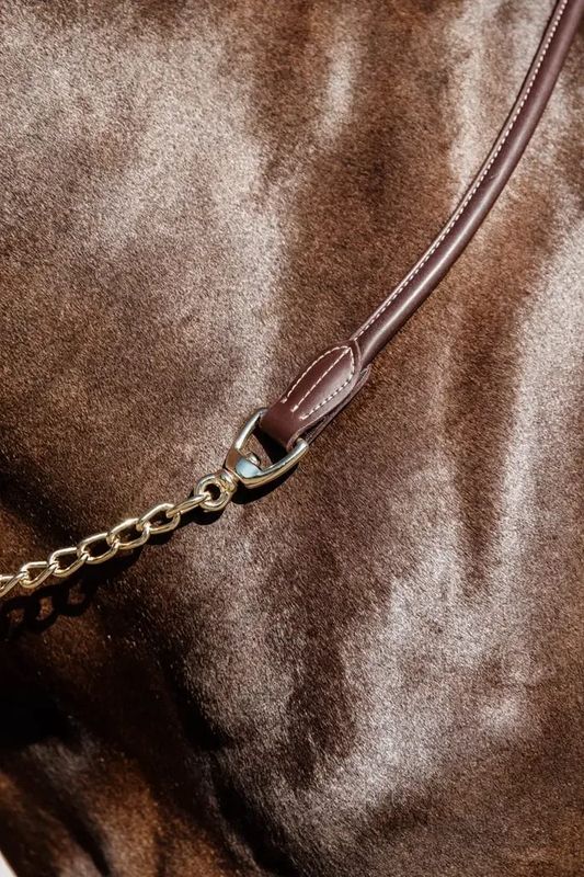 Kentucky Leather Chain Lead -2,7m