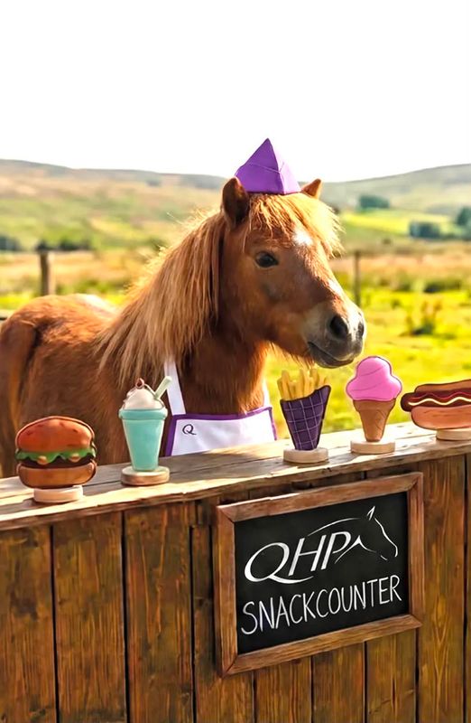 QHP Horse Toy Snackcounter Fries