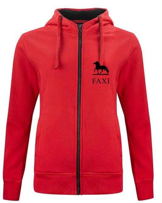 Hovedbilde Hettejakke Unisex Rød