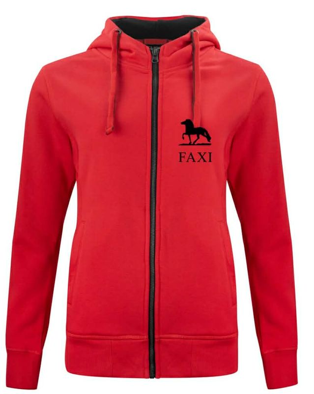 Hettejakke Unisex Rød