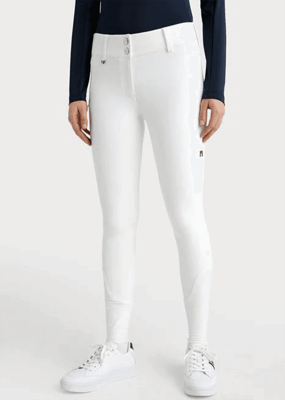 Tommy Hilfiger Fullgrip Ridebukse Pro TH Optic White