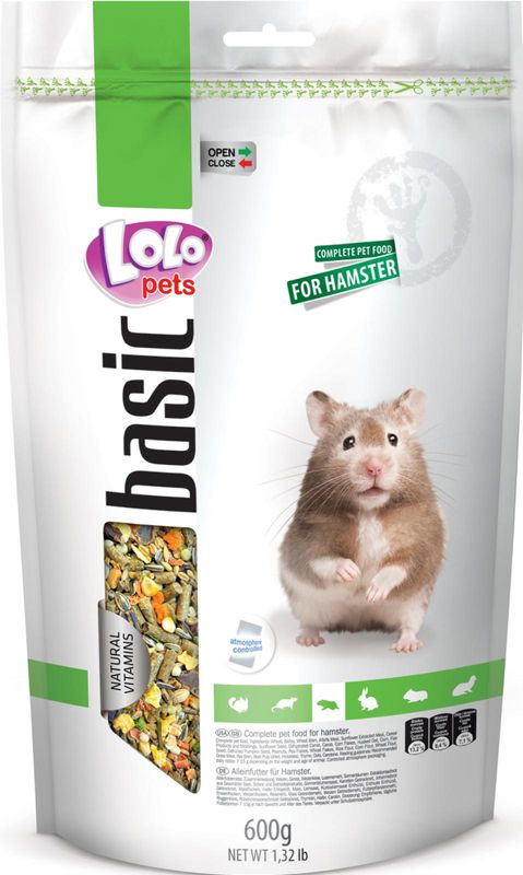 Lolo Pets FOODY PREMIUM Fullfôr for Hamstere