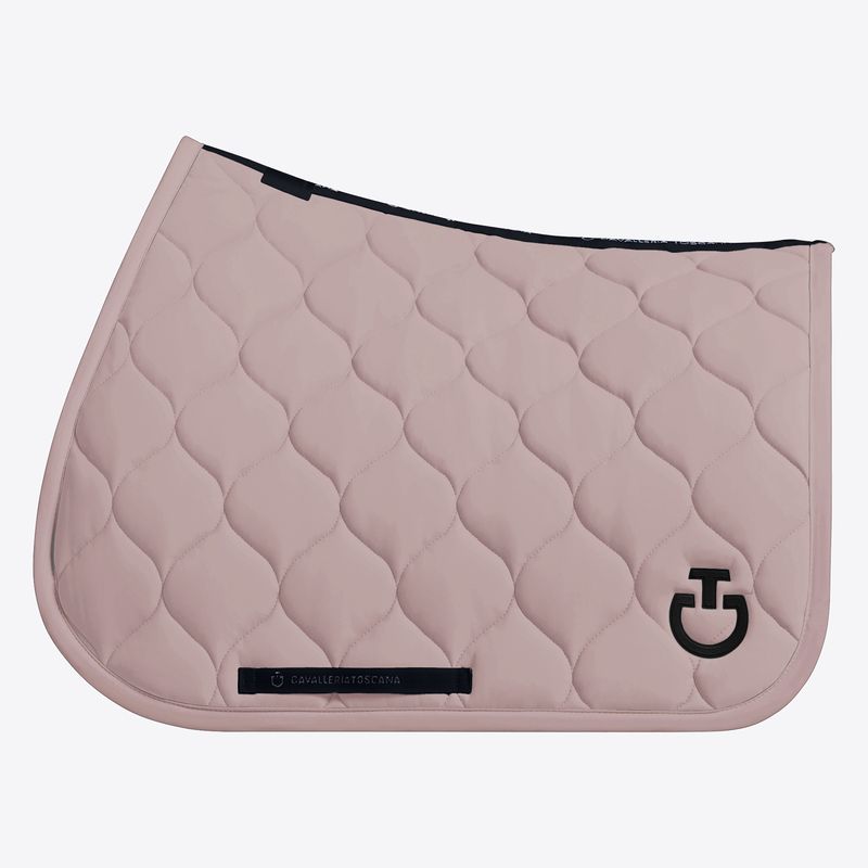 Cavalleria Toscana New Circular Quilted Jersey Jumping Saddle Pad