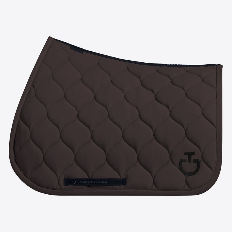 Cavalleria Toscana New Circular Quilted Jersey Jumping Saddle Pad